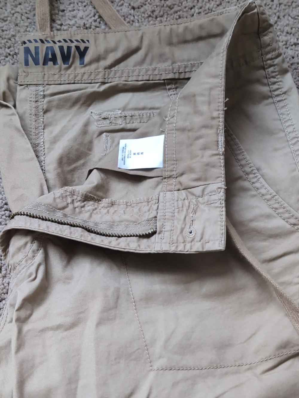 Old Navy Tan Cargo Pants